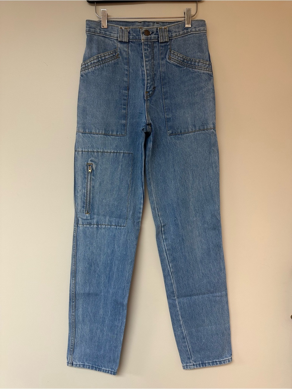 Vintage Gino Capelli Utility Style Straight Leg Jeans